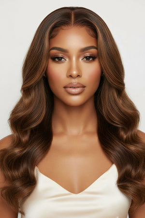 Éloïse — Wig glueless blond miel ondé (SP83)