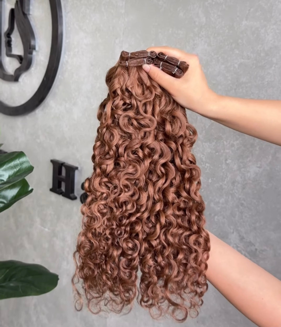 Fidji curly Raw Hair