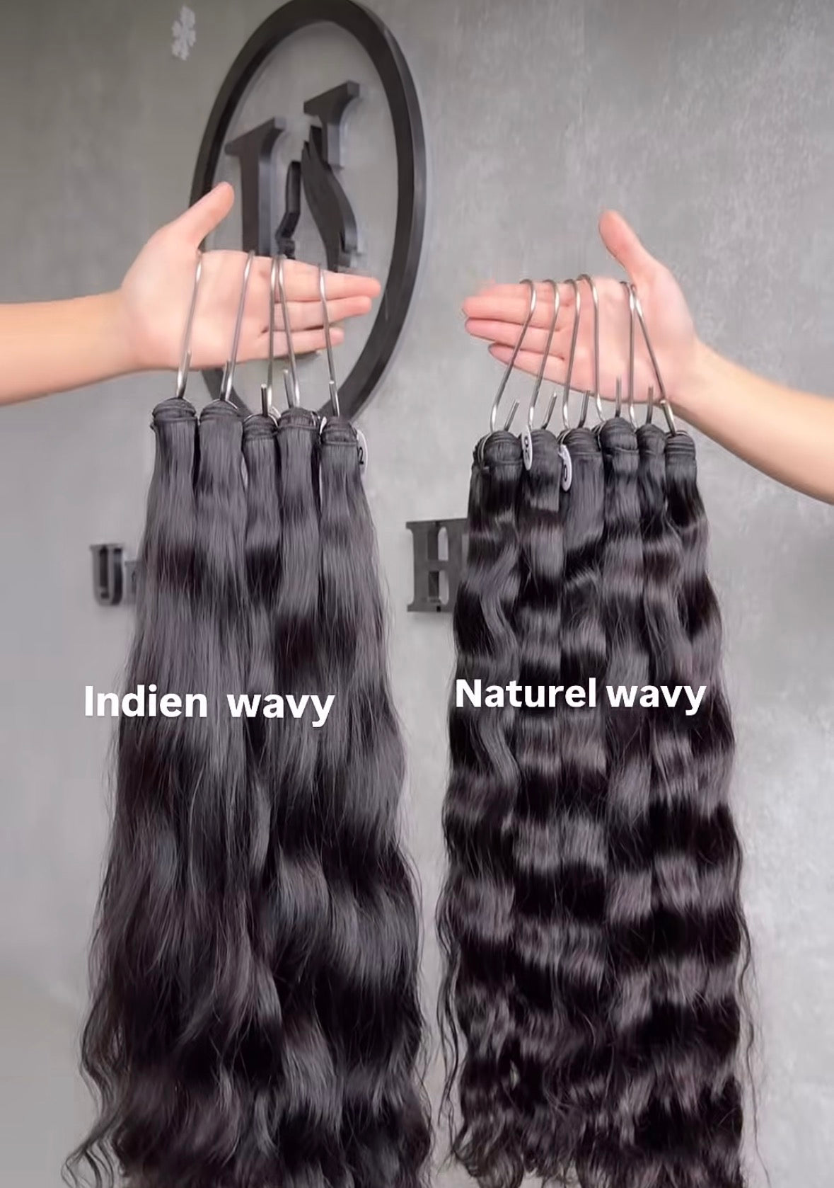 Raw HAIR indien naturel WAVY