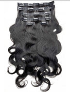 SEAMLESS CLIP INS Cheveux Birmans en Body Wave