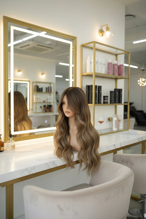 Margaux — Wig glueless contraste blond (325)