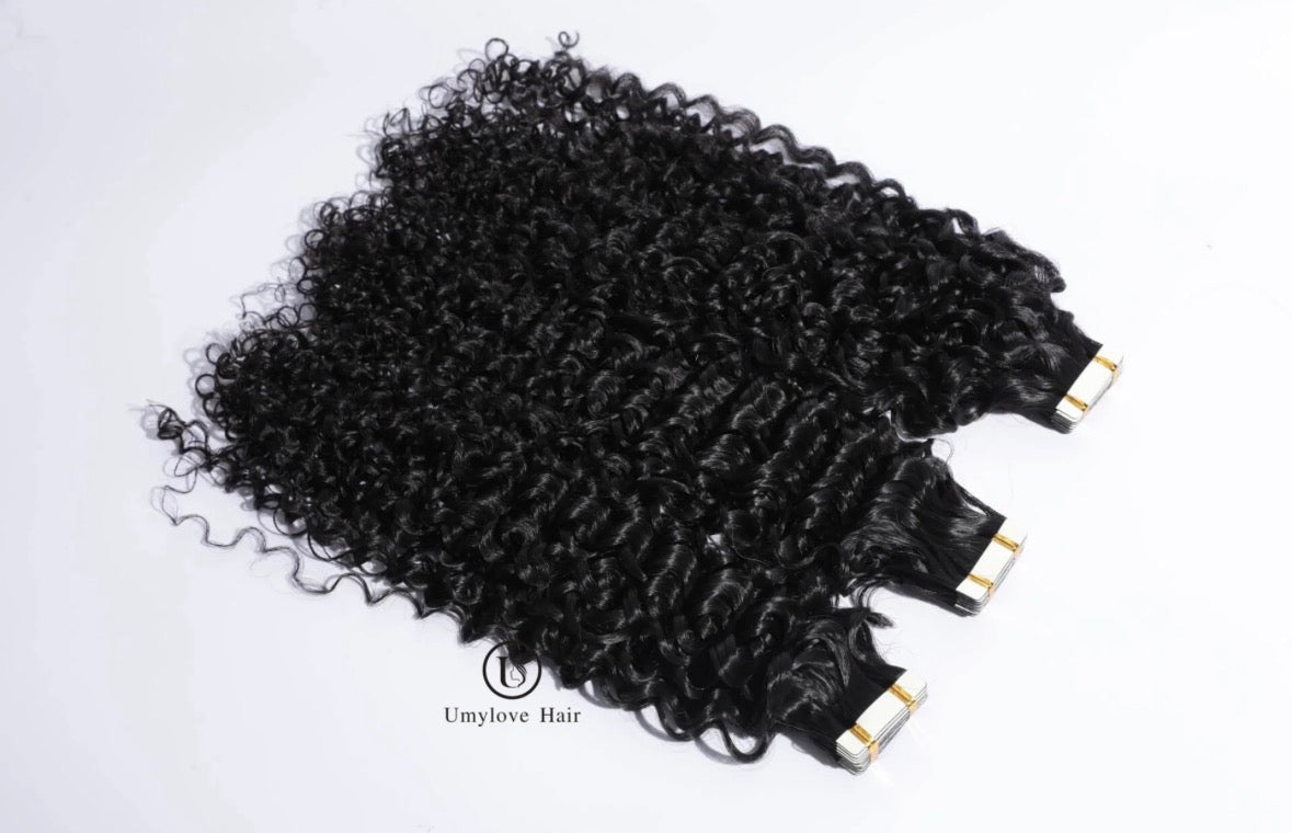 Extensions adhésives curly birmanes