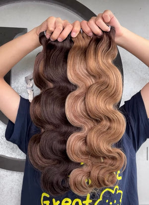 Bundles birmans Raw Hair — coloris B2/5 & B4/60