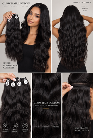 Bundle ondulé — Raw Hair indien