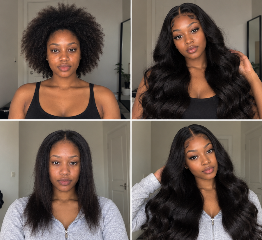 Extensions à clips seamless — Raw hair ondulé