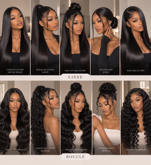 Extensions lisses vietnamiennes — Raw Hair double drawn