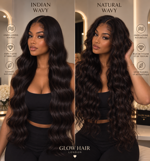 Raw Hair Indien Naturel Wavy — Coloris T2/5