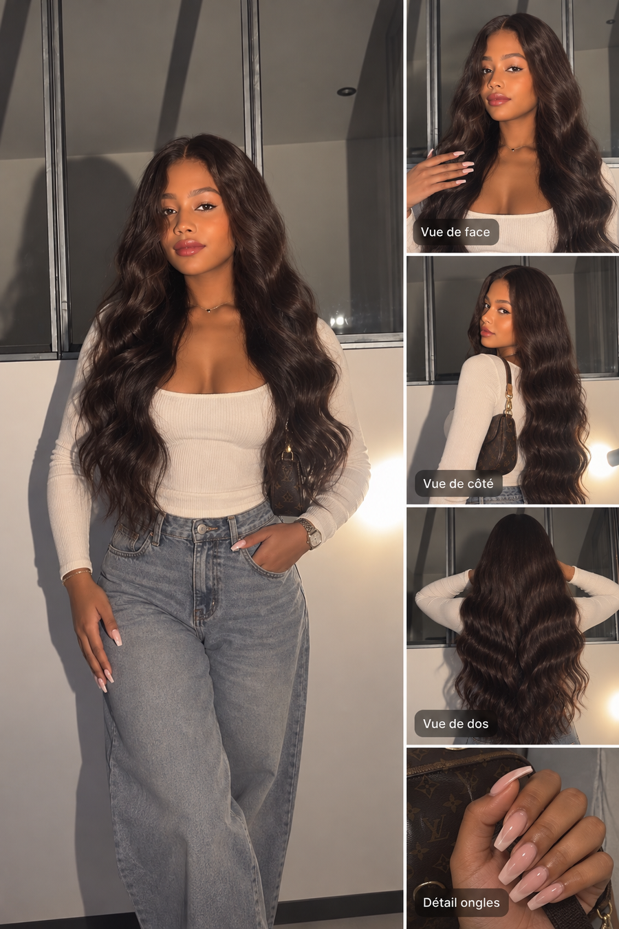 Victoire — Wig glueless mongole lace 13x6 (#2.5)