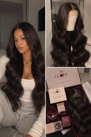 Sixtine — Wig glueless châtain lisse (3)