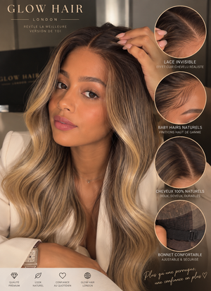 Camille — Wig glueless brésilienne lace 13x6 (N307)
