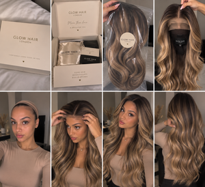 Margaux — Wig glueless contraste blond (325)