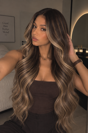 Louise — Wig glueless brésilienne lace 13x6 (N348)