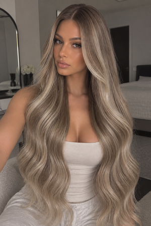 Agathe — Wig glueless brésilienne 180 % lace 13x6 (N353-1)